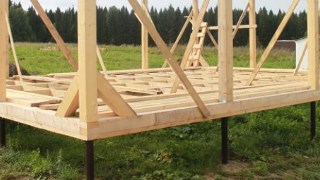 Сарай на винтовых сваях или хозблок на сваях Видное цена от 2536 руб. / шт.